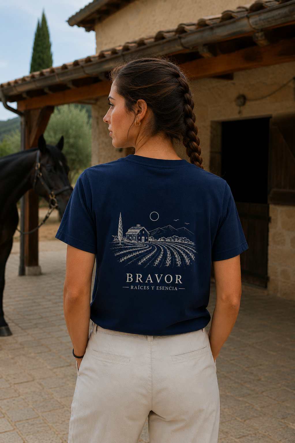Camiseta Bravor – Raíces y Esencia