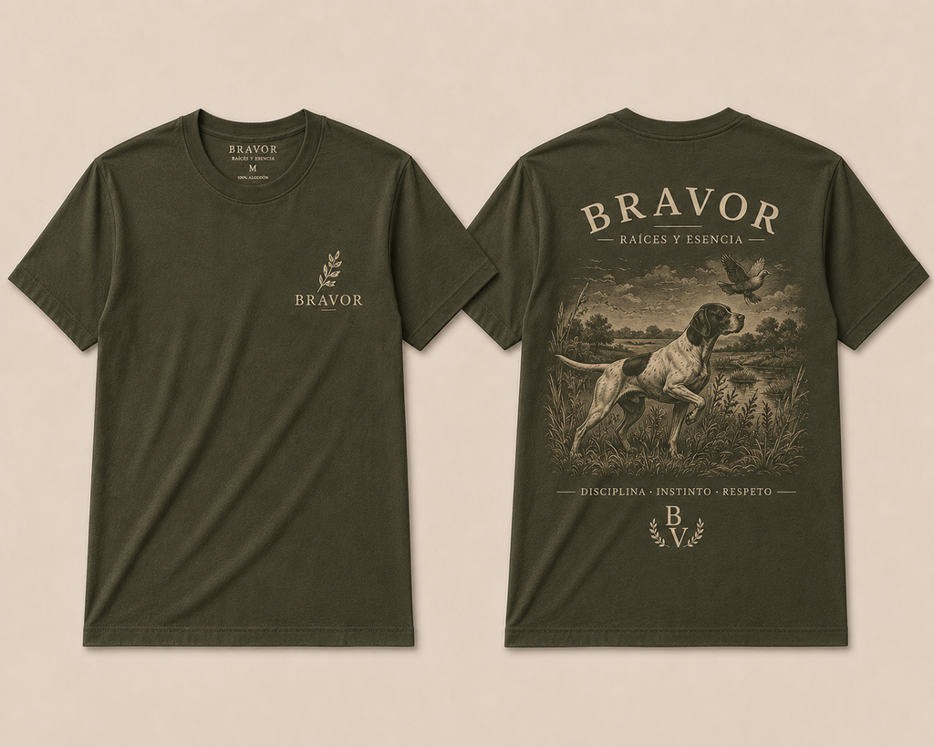 Camiseta BRAVOR – Raíces y Esencia