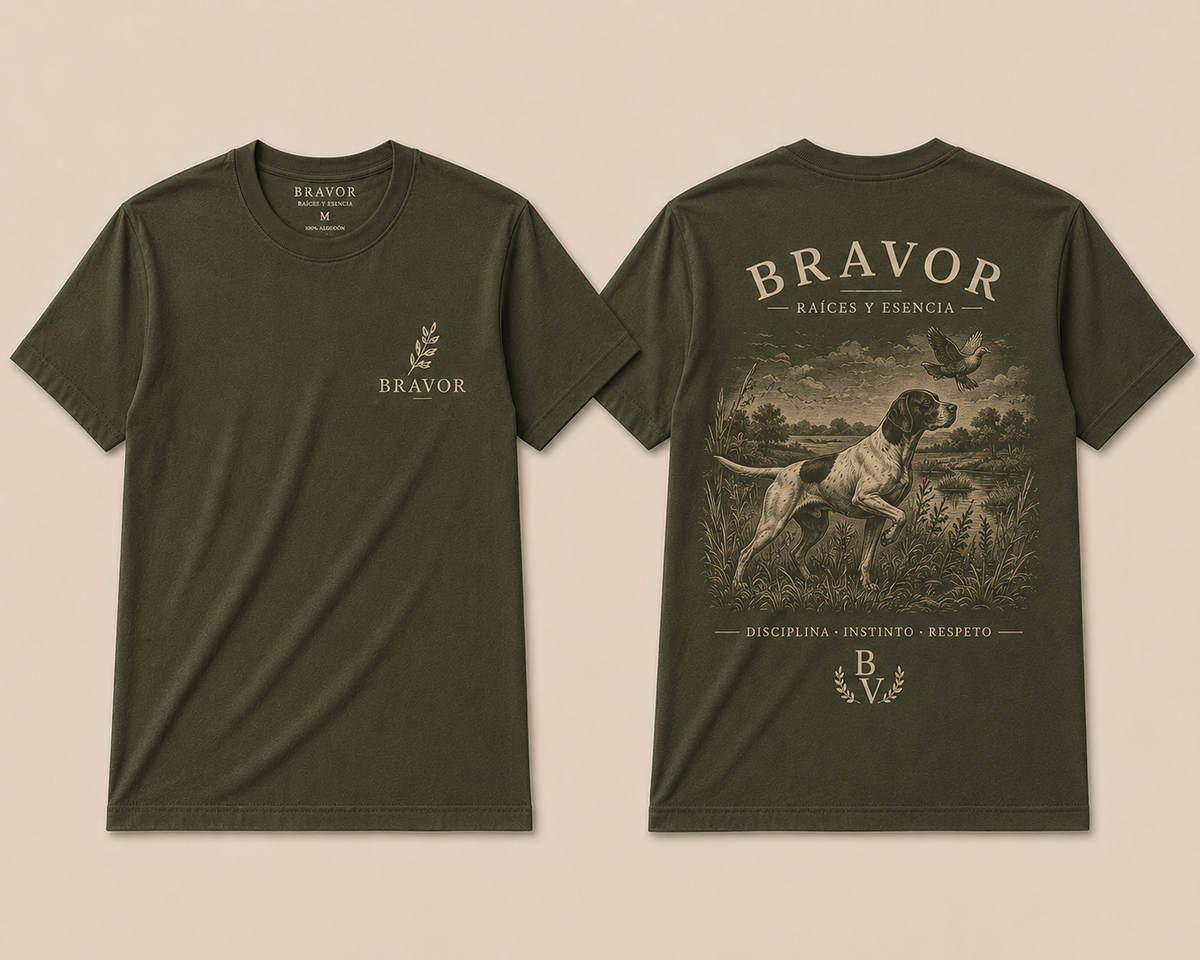 Camiseta BRAVOR – Raíces y Esencia