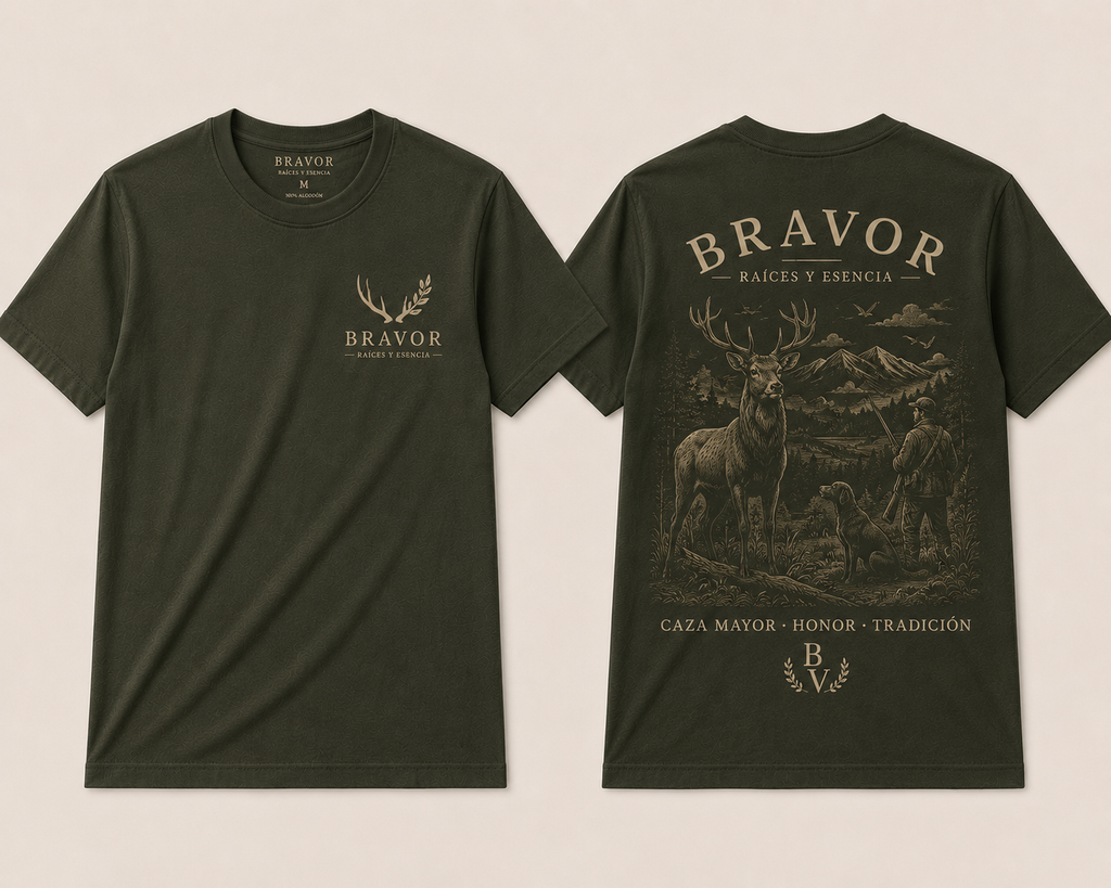 Camiseta BRAVOR – Raíces y Esencia